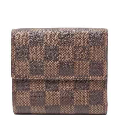 Louis Vuitton W Hook Wallet Damier Portefeuille Elise N61654 Ladies Men Louis