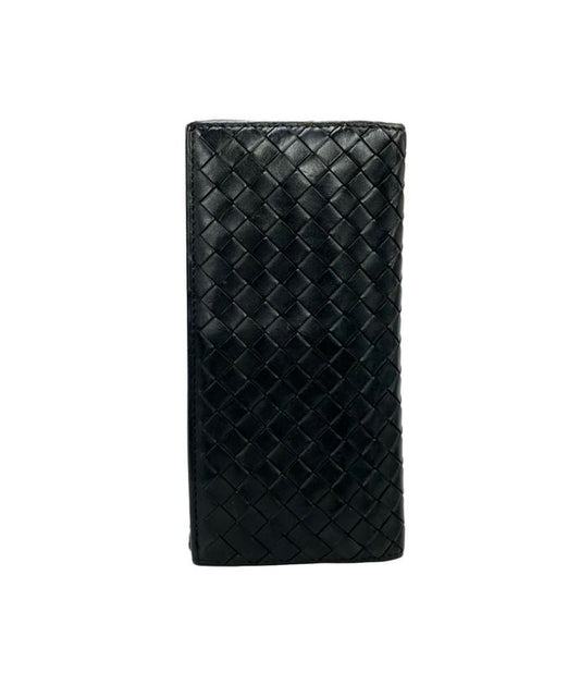 Bottega Veneta Bifold Wallet Genuine Leather Intrecciato Men's Bottega Veneta