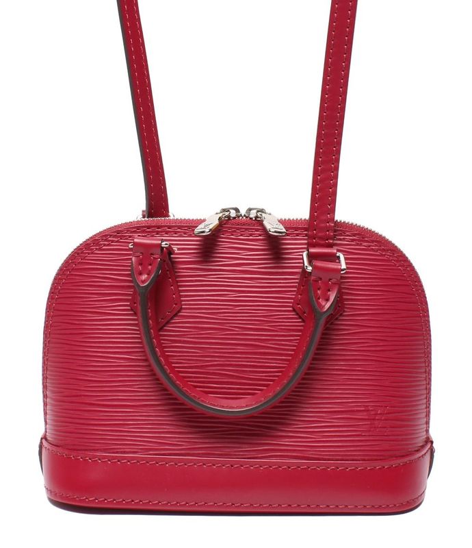 Louis Vuitton 2way Shoulder Bag Handbag Crossbody Nano Alma Epi M50631 Louis