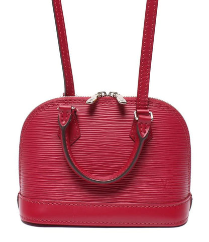 Louis Vuitton 2way Shoulder Bag Handbag Crossbody Nano Alma Epi M50631 Louis