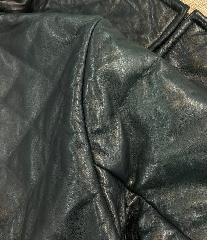 Prada Leather Jacket Quilted Men's SIZE 50 (XL) Prada