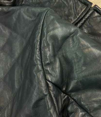 Prada Leather Jacket Quilted Men's SIZE 50 (XL) Prada