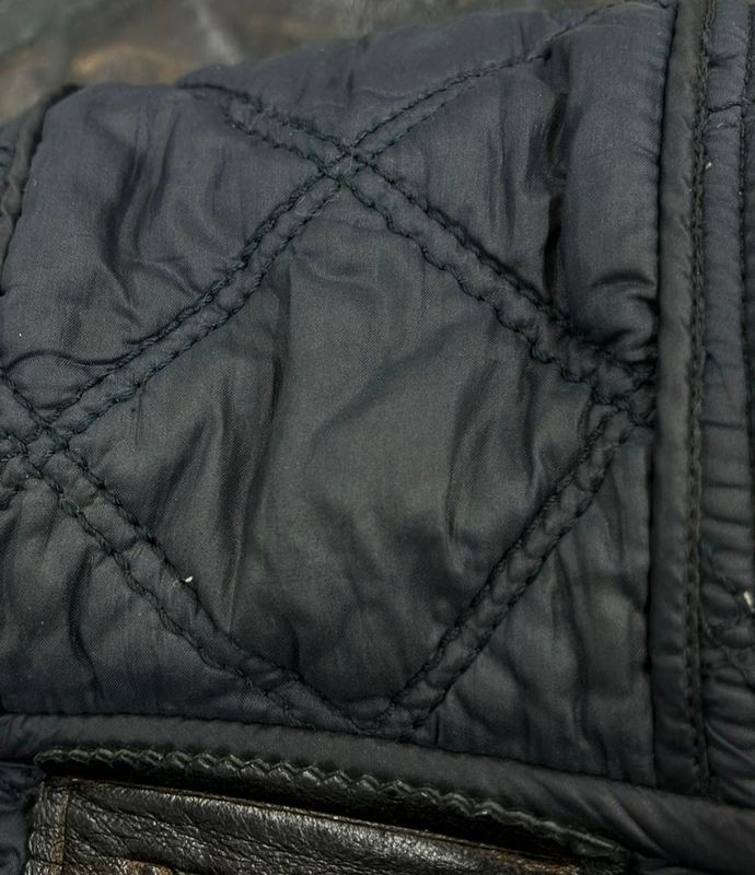 Prada Leather Jacket Quilted Men's SIZE 50 (XL) Prada