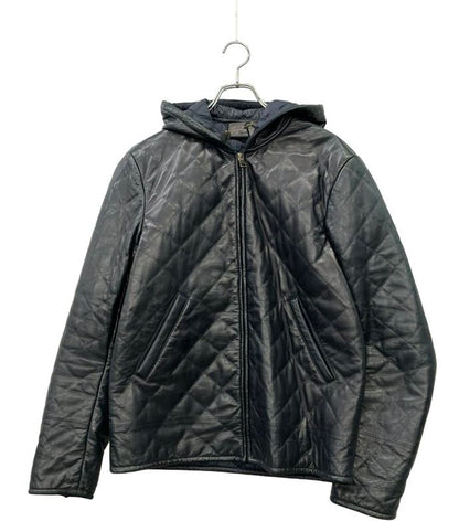Prada Leather Jacket Quilted Men's SIZE 50 (XL) Prada