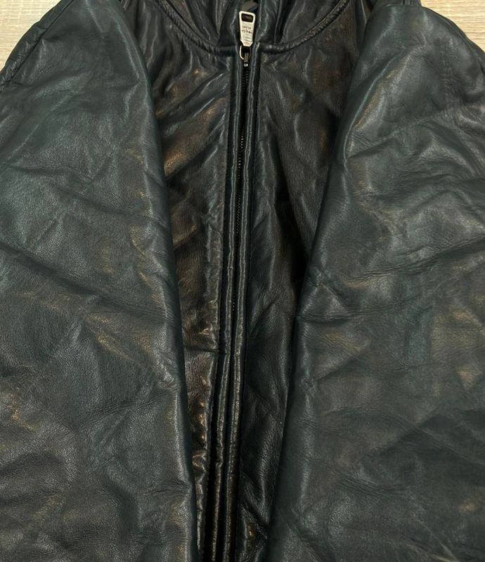 Prada Leather Jacket Quilted Men's SIZE 50 (XL) Prada
