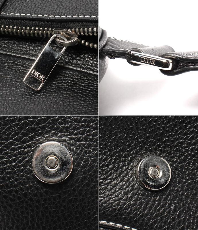 Dior Stussy Body Bag Shoulder Bag Bee Saddle Bag Men's Dior Stussy