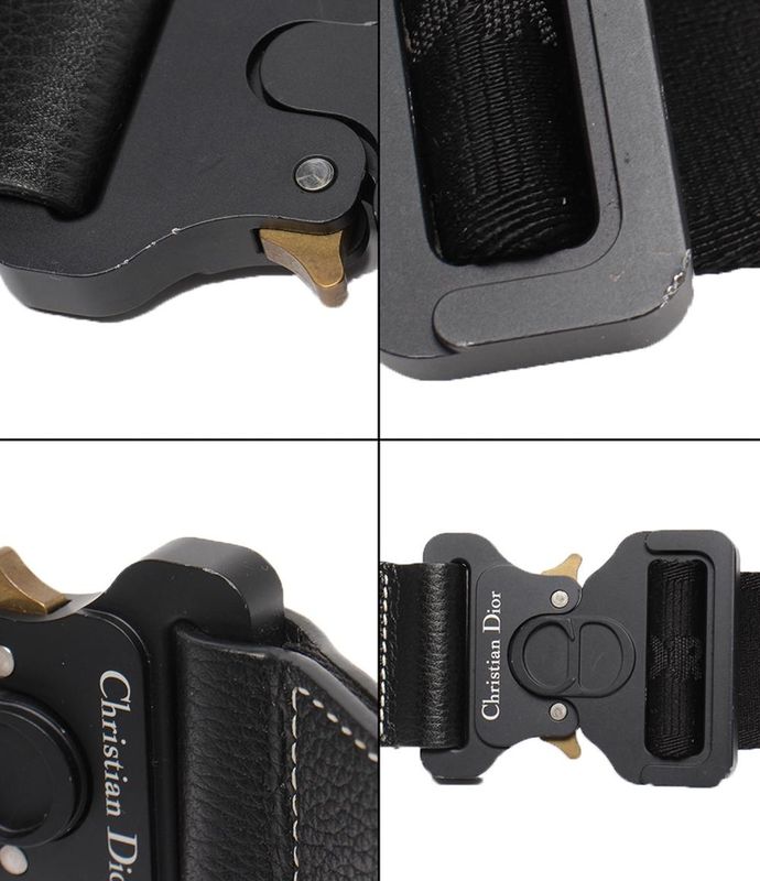 Dior Stussy Body Bag Shoulder Bag Bee Saddle Bag Men's Dior Stussy