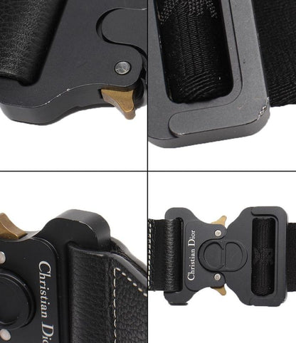 Dior Stussy Body Bag Shoulder Bag Bee Saddle Bag Men's Dior Stussy