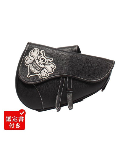 Dior Stussy Body Bag Shoulder Bag Bee Saddle Bag Men's Dior Stussy