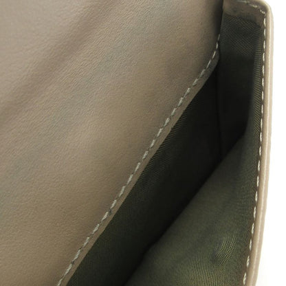 Fendi Bifold Wallet Fendi F's Fendi 8m0387 Beige Leather