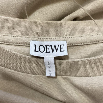 Loewe Short Sleeved T-shirt Size L Women's - Beige And Orange