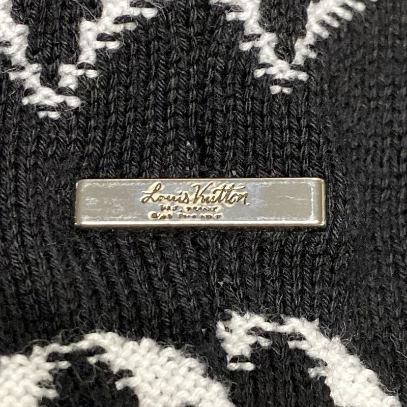 Louis Vuitton Long-sleeved Sweater Like Size S Gradient Monogram Knit Rm211q
