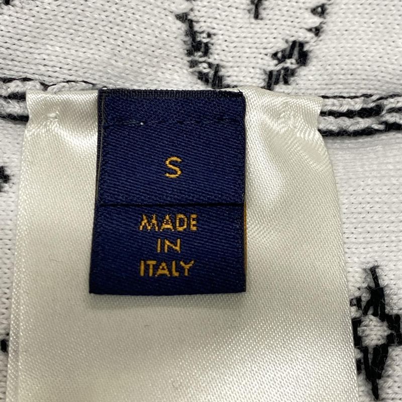 Louis Vuitton Long-sleeved Sweater Like Size S Gradient Monogram Knit Rm211q