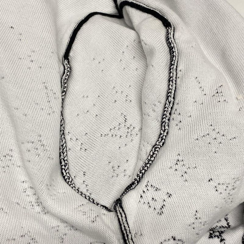 Louis Vuitton Long-sleeved Sweater Like Size S Gradient Monogram Knit Rm211q