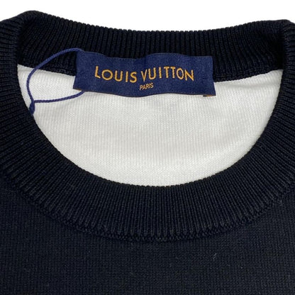 Louis Vuitton Long-sleeved Sweater Like Size S Gradient Monogram Knit Rm211q