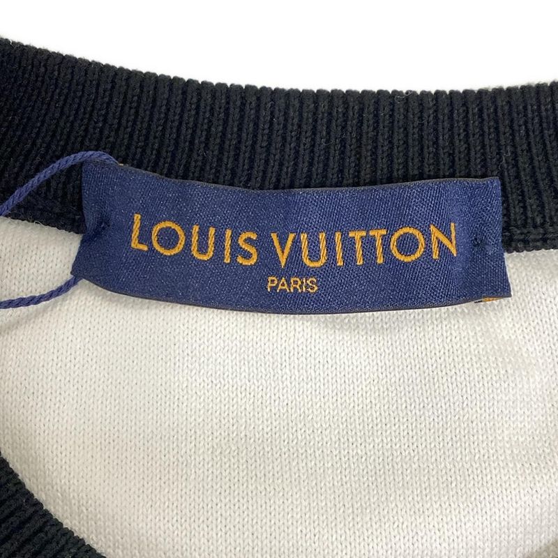 Louis Vuitton Long-sleeved Sweater Like Size S Gradient Monogram Knit Rm211q