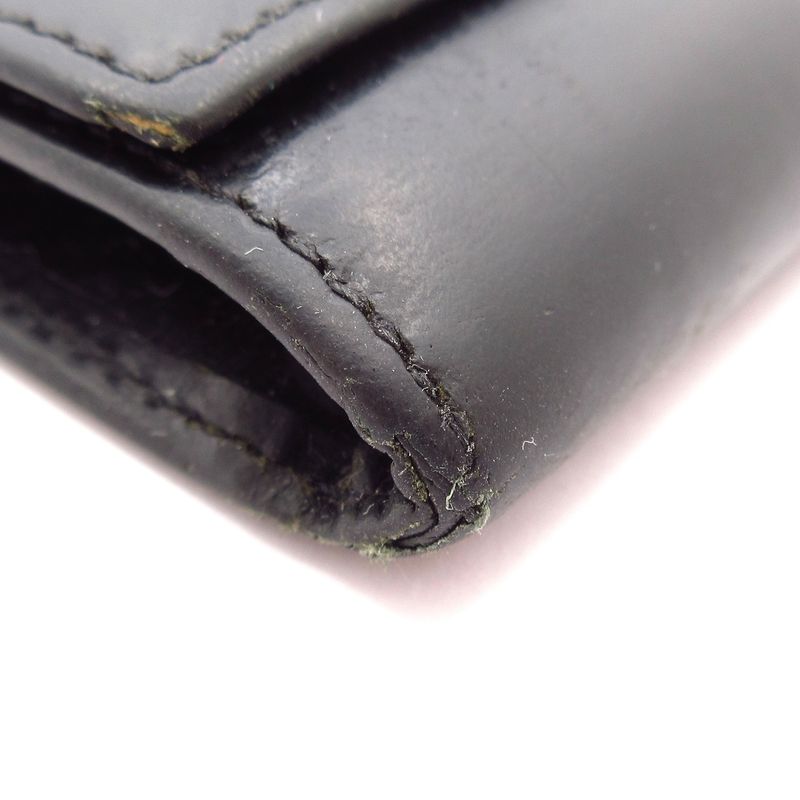 Cartier Coin Case Pasha Black Leather