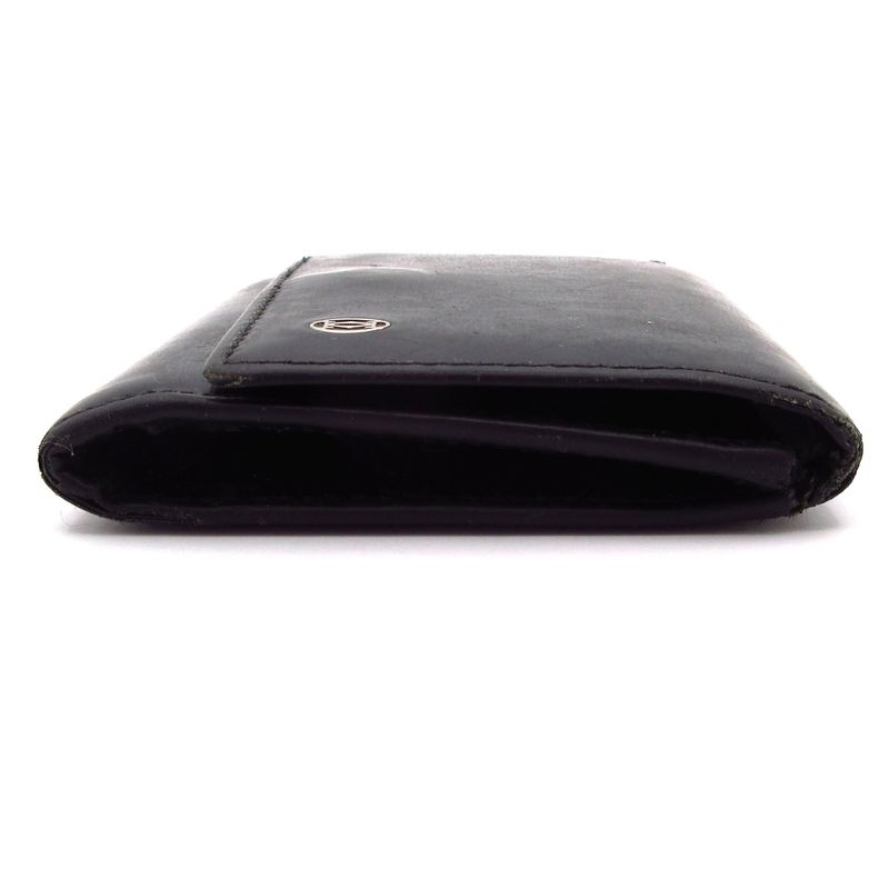 Cartier Coin Case Pasha Black Leather