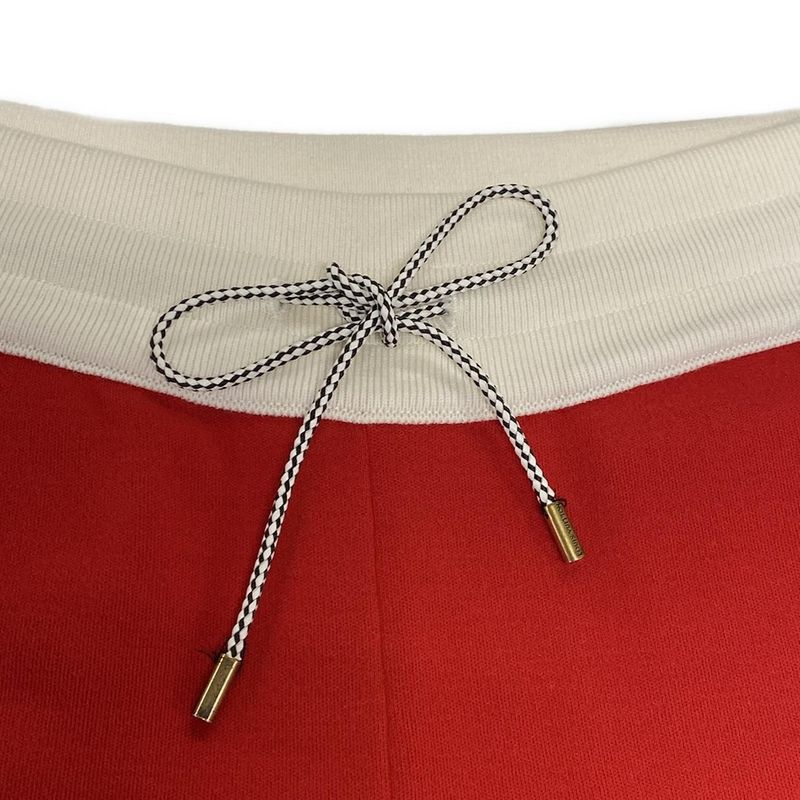 Louis Vuitton Pants Size M Women's Game On Jogging Pants Red X Black X Ivory