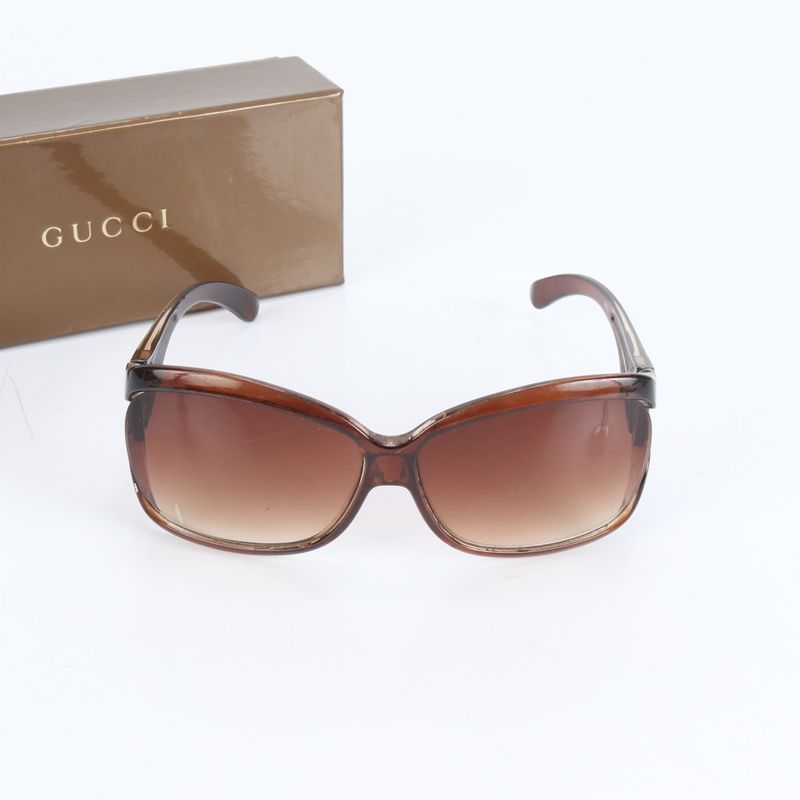 Gucci Interlocking G Sunglasses Brown Glasses Eyewear Fashion Men's EEE Cv38-6