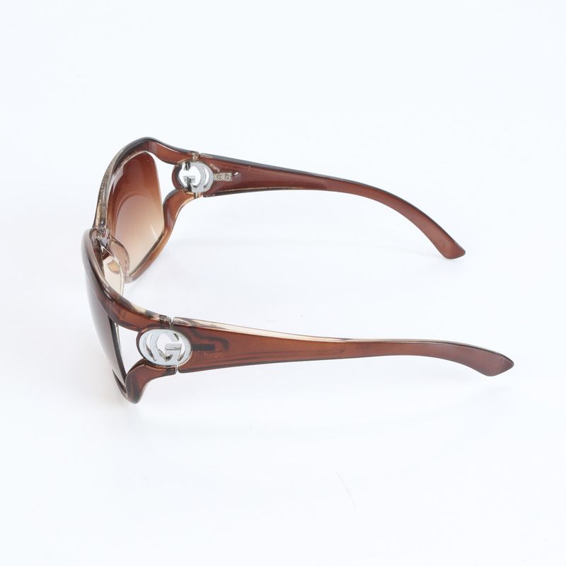 Gucci Interlocking G Sunglasses Brown Glasses Eyewear Fashion Men's EEE Cv38-6