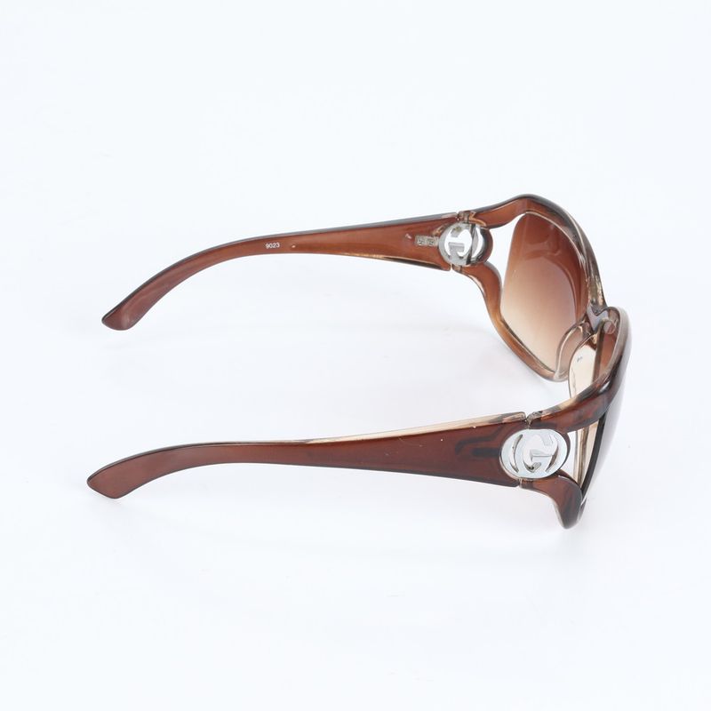 Gucci Interlocking G Sunglasses Brown Glasses Eyewear Fashion Men's EEE Cv38-6