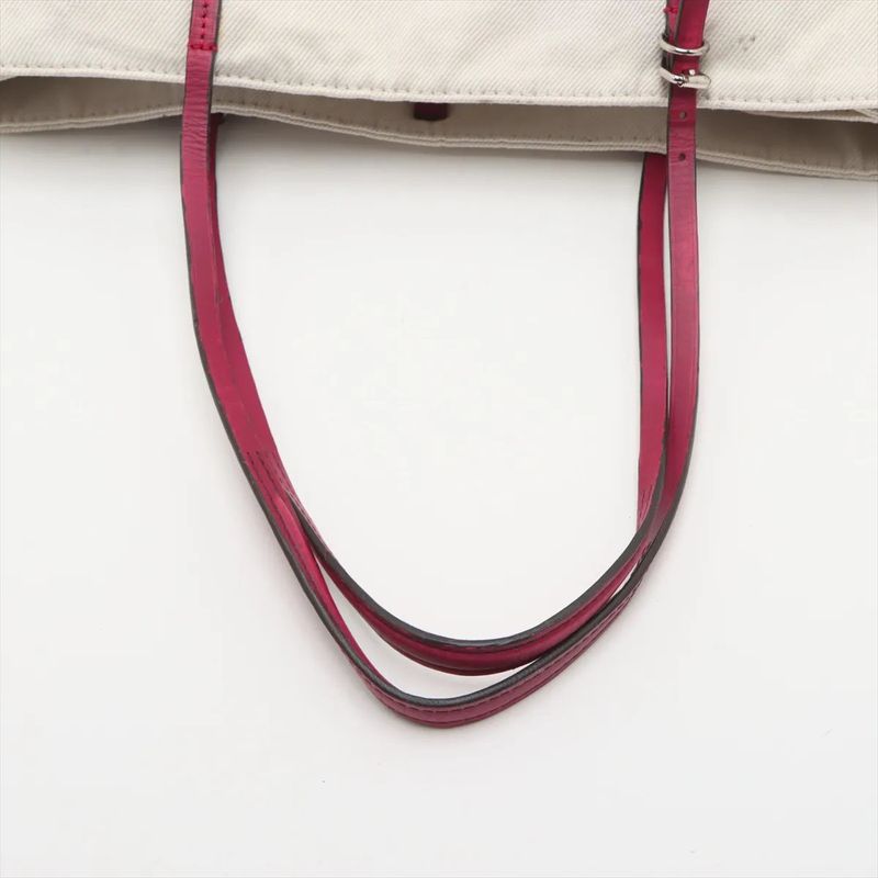 Louis Vuitton Waikiki Limited Cabas Su GM Leather Canvas Tote Bag Shoulder Hand