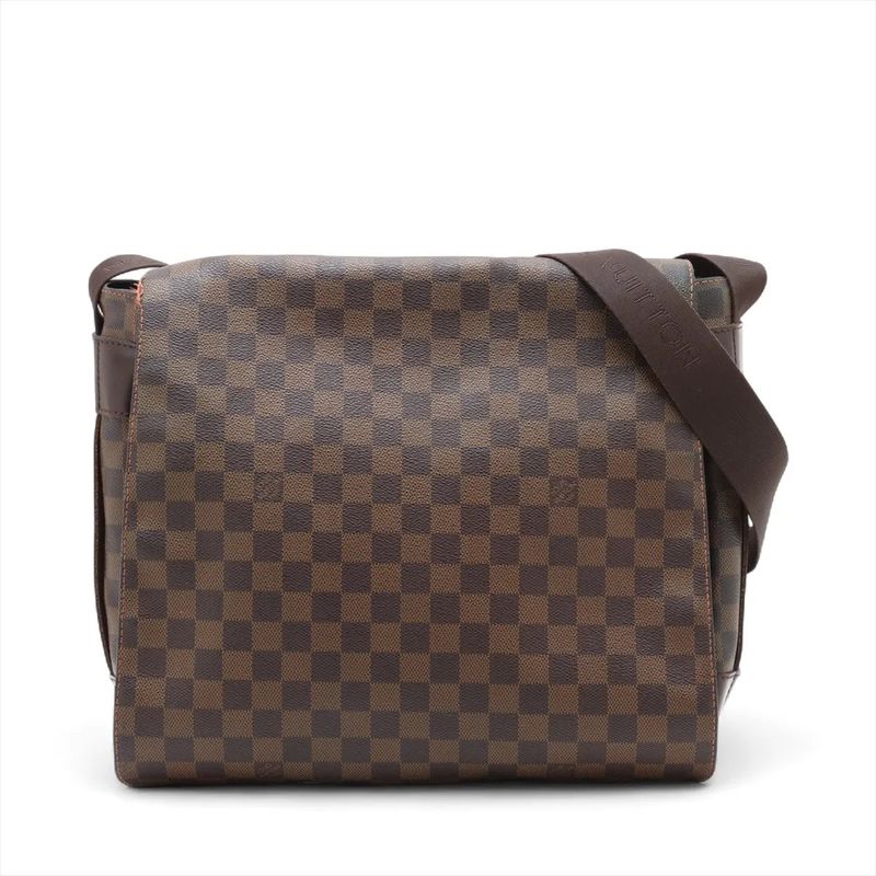 Louis Vuitton Damier Bastille N45258 Leather Shoulder Bag Crossbody Messenger