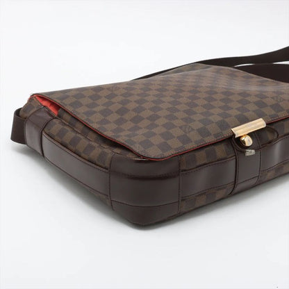Louis Vuitton Damier Bastille N45258 Leather Shoulder Bag Crossbody Messenger