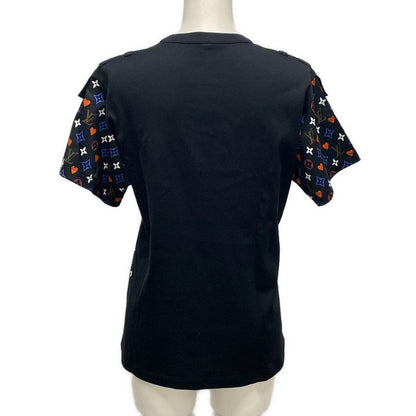 Louis Vuitton Short Sleeve T-shirt Size L Women's Game On Contrast Black And