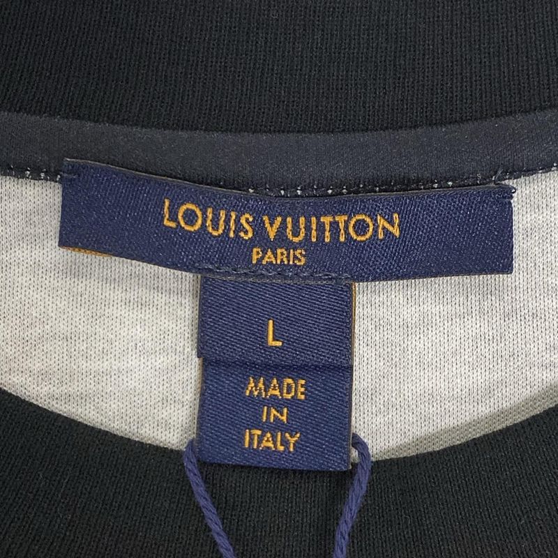 Louis Vuitton Short Sleeve T-shirt Size L Women's Game On Giant Monogram Flower