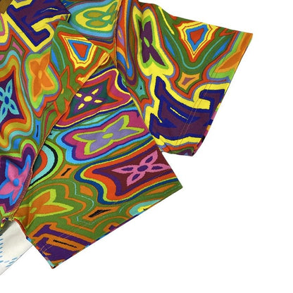 Louis Vuitton Short Sleeve T Shirt Size M Similar Printed Damier LVT Shirt