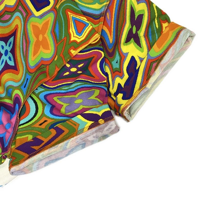 Louis Vuitton Short Sleeve T Shirt Size M Similar Printed Damier LVT Shirt