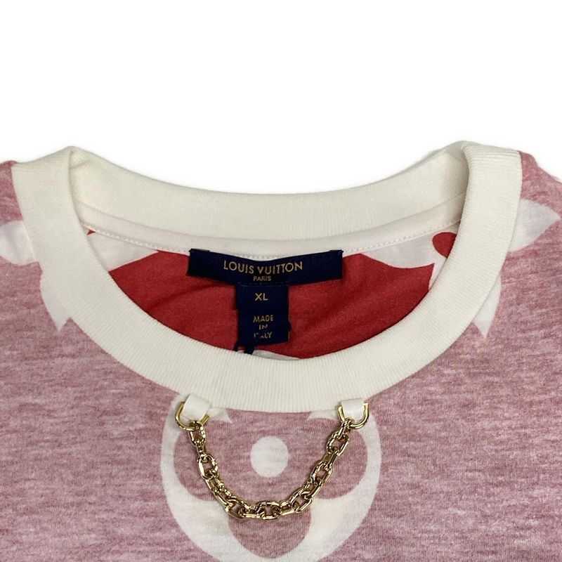 Louis Vuitton Short Sleeve T-shirt Size XL Like - Rw212j DN0 Flts06 Blue X