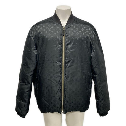 Louis Vuitton Down Jacket Size 52 Mens - Hfb47wghk Dark Gray And Khaki Long