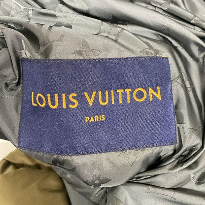 Louis Vuitton Down Jacket Size 52 Mens - Hfb47wghk Dark Gray And Khaki Long