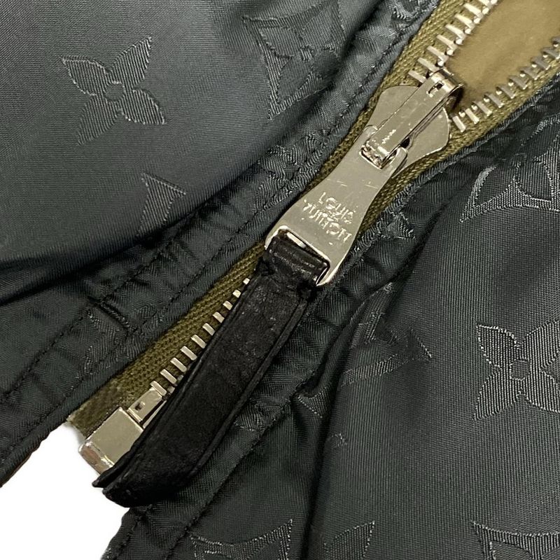 Louis Vuitton Down Jacket Size 52 Mens - Hfb47wghk Dark Gray And Khaki Long