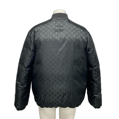 Louis Vuitton Down Jacket Size 52 Mens - Hfb47wghk Dark Gray And Khaki Long