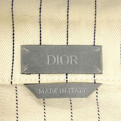 DIOR Christian Dior Blouson Size 52 Men's - 033d490j318x Ivory X Dark Navy