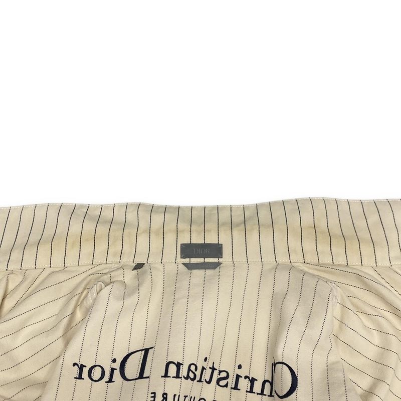 DIOR Christian Dior Blouson Size 52 Men's - 033d490j318x Ivory X Dark Navy