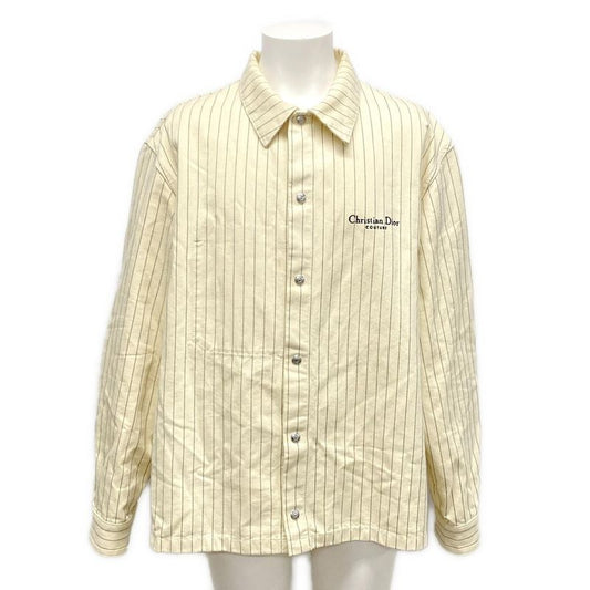 DIOR Christian Dior Blouson Size 52 Men's - 033d490j318x Ivory X Dark Navy