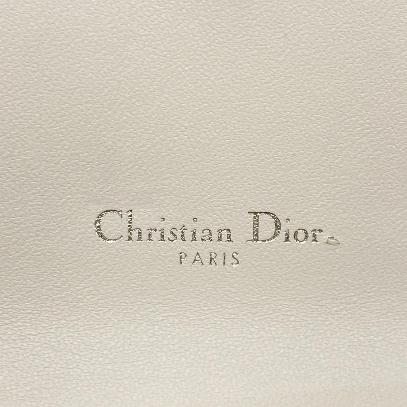DIOR Christian Dior Wallet Saddle Wallet S5614cceh Light Yellow Chain Wallet