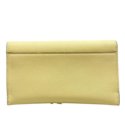 DIOR Christian Dior Wallet Saddle Wallet S5614cceh Light Yellow Chain Wallet