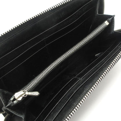 Bvlgari Long Wallet - Dark Gray Round Zipper