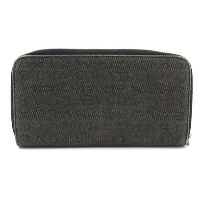 Bvlgari Long Wallet - Dark Gray Round Zipper