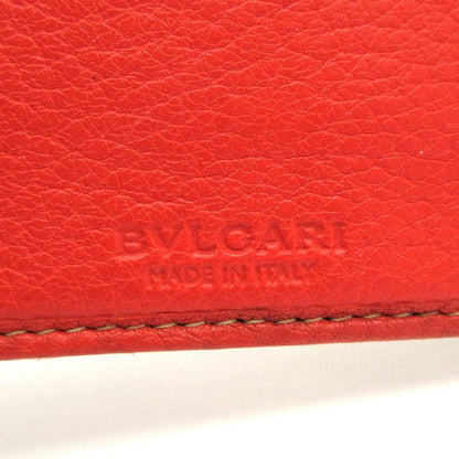 Bvlgari Long Wallet - Light Brown And Orange Leather