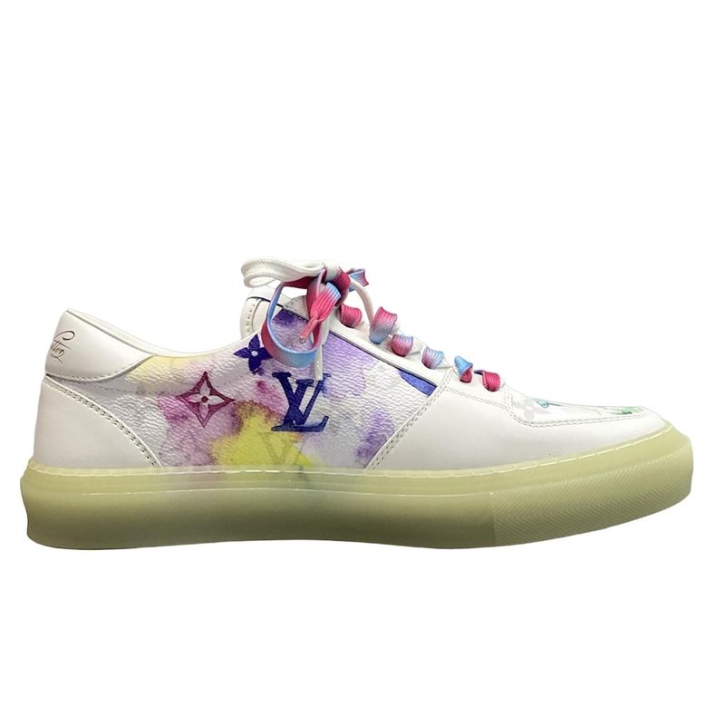 Louis Vuitton Sneakers 7 1 2 Men's LV Ori Line Sneakers Monogram - Water Color