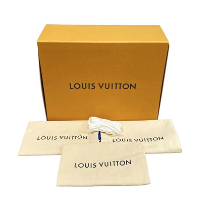 Louis Vuitton Sneakers 8 - White And Silver High Cut Leather