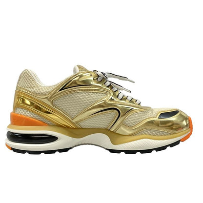 Louis Vuitton Sneakers 8 Mens - Beige X Gold X Multi Leather