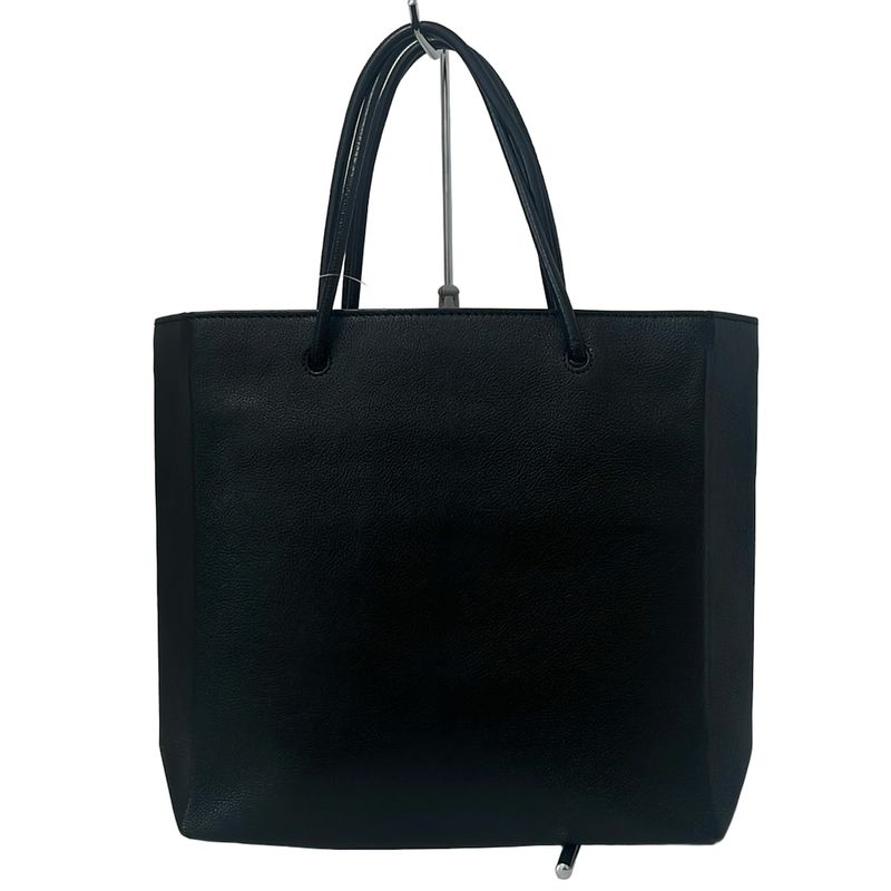 Balenciaga Tote Bag Shopping Tote 491660 Black And White Leather